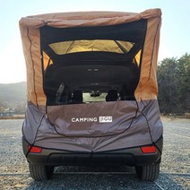 SUV 쏘렌토 차박텐트 스텔스 카 텐트 폴대포함 차박용품, 비닐(L)
