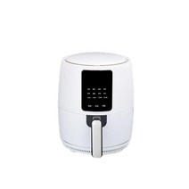 Yanyu 에어프라이어 새로운 가정용 스마트 다기능 대용량 5L JNSDQ-K303, 흰색