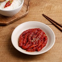 [식품의즐거움] 강원도 저염식 더덕무침 250g, 단품