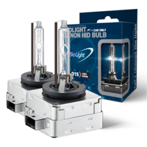 차량용 HID 헤드램프 D1S 5000K (1 Set), 2개입, 백색 빛