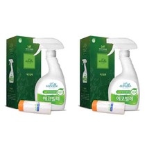 셀프 가정용 벽걸이 스탠드 에어컨 청소 스프레이 클리너 세정제 세척제 500ml 2개, 에어컨세척제 500ml 2개