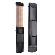 Muslady 포켓 기타 다채로운 코드 트레이너 연습 도구 초보자를위한 6 문자열 Fret 모델, 02 6Fret