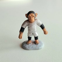 우주비행사 원숭이 미니어쳐 빈티지 토이