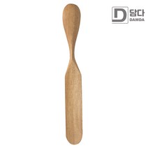 티크 나무-동글 손잡이 잼칼 (20x3cm), 동글 손잡이 잼칼