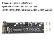6+12pin ssd to sata 컨버터 카드 보드 for apple 2010 2011 for macbook air a1370 a1369 ssd to 2.5quot 사타 22핀
