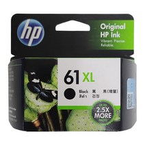 KH HP정품잉크/HP61/CH561WA/CH562WA/B3B07AA/B3B08AA, CH563WA 검정대용량