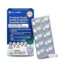 캐나다 패밀리 헬스 포스트바이오틱스 1개월분 30캡슐 모유 유래 유산균 갱년기 여성