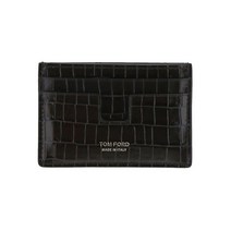 [톰포드] 22FW 로고 크로커다일 카드지갑 Y0232T LCL239 U9000