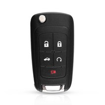 KEYYOU-플립 폴딩 원격 자동차 키 셸 쉐보레 크루즈 에피카 노바 카마로 임팔라 2 3 4 5 버튼 HU100 블레, 01 5 버튼_01 For Chevrolet