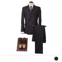신나라-닷컴_MTS19155 오늘의 수트 스프라이트 더블 스트라이프 정장 남자 세트 남성 줄무늬_ tlsskfk