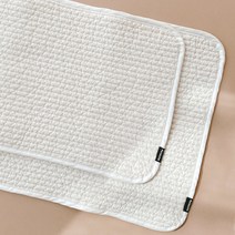 돗투돗x마롤로뜨 성인 순면 땀 베개 패드, 성인땀베개_아이보리