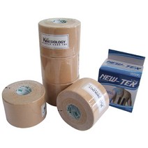 가하메디칼 국산 뉴텍스 6롤 5cmX 5m 근육테이프 스포츠테이프 테이핑 키네시올로지, 1개, 6개