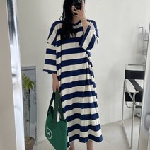 217프로젝트 / [217프로젝트] 오바핏단가라원피스 3color