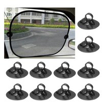 빨판 흡착판 흡착고무 차양막 가림막 고정 큐방 블랙