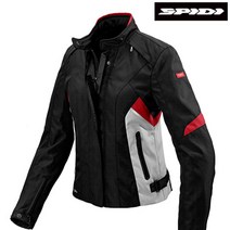 [스피디 SPIDI] D177 FLASH LADY H2OUT JACKET 플래시 레이디 H2OUT 자켓, BLACK/GREY/RED(094)