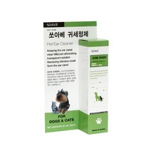 쏘아베 귀 세정제 120ml - 강아지 고양이 귀세정제