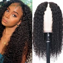 가발 v u part wig human hair no Leave out jerry no