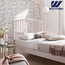 웨스트프롬 슈크림 핀란드 원목 침대 SS/Q 5colors, 프레임+텐더 호수(본넬퓨어폼), 브라운