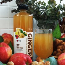천연발효 생강사과발효식초 1 000ml/2 000ml 국내산월물100% 자연발효식초, 선택01_생강사과발효식초_1000ml X 1개