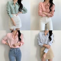 박남매 / 링클프리 찰랑 긴팔 블라우스 IT7878