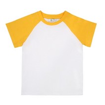 리틀스텔라 배색 나그랑 반발 티셔츠FSOMCTR710M