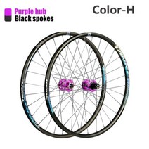 자전거바퀴 TANKE 부스트 MTB 휠셋 26 27.5 29er 림 산악 자전거 휠 HG MS XD 32 홀 148mm 허브 스루 액슬 디스크 브레이크, Color H, HG Freehub, 27.5er + BOOST 148mm