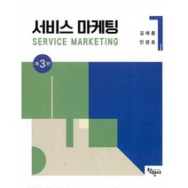 서비스 마케팅, 학현사, 김해룡,안광호 공저