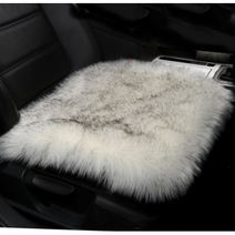 차량용방석 자동차시트 겨울용 플러시 3벌세트 등받이 X양털 방석타입식 보온 차량식 한폭 두꺼운, T28-진빨강(두꺼운)