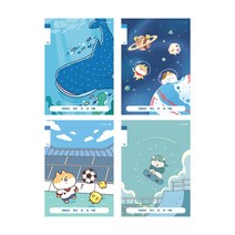 아이비스 초등 1~2 여아용 노트 10종 세트 11607, 1-2 무제(17줄) - 남아용, 1세트(10권)
