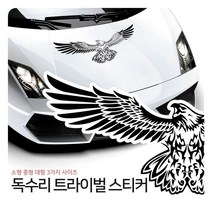 독수리 트라이벌 스티커 차량 승용차 대형