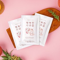 행복한 사과즙 명품 사과주스 100ml, 60팩