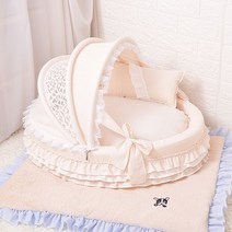 레이스 반려동물 둥지 하우스 강아지 고양이 포토존 소품, I타입