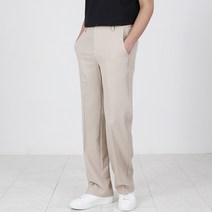 남자 하프밴딩 롱 와이드 슬랙스 (4color)