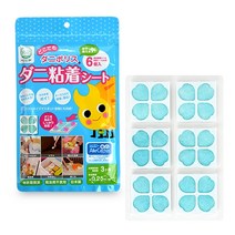 [홈퀄리티] 진드기 폴리스(일본아토피협회 추천품) 시트형, 3개, 50g