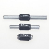 측량 25-200mm 캘측량 스 마이크로 미터 레퍼런스 막대 게이지 액세서리 내경 외경 교정 블록로드 바 링, 01 25mm