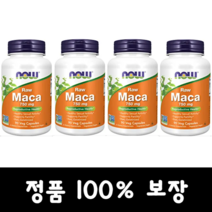 Now Foods 나우푸드 로우 마카 750mg 90 베지캡슐 x 4세트 1년분 360일분