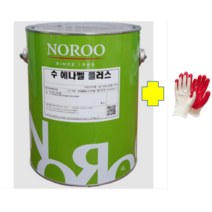 노루페인트 수에나멜플러스 밝은회색 유광 4L 목재 철재용 에나멜페인트 유성, 밝은 회색 유광, 1개