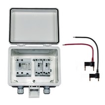 방수분전함 배선차단기30A 2회로A형 분전함 차단기함, 1개