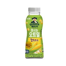 칠성 쉐이크 아침 식사 대용 퀘이커 마시는 오트밀 찰옥수수 건강식 간편식 식단조절 선식 50G 20개, 6세트