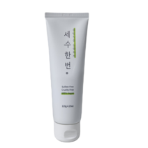 세수 한번 클렌징폼 심플리왁스, 세수한번 클렌징폼 120g