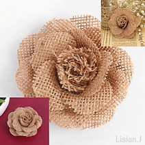 린넨 조화 장미꽃 꽃공방 린넨조화 꽃꽂이DIY