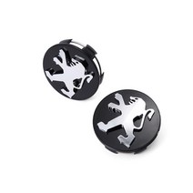 푸조 휠용품 휠커버 허브캡 푸조튜닝 익스테리어용품 엠블럼 푸조악세사리, (02)SILVER