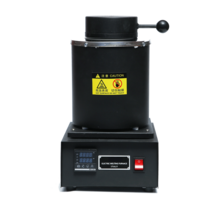 전기 용광로 소형 금속 가열 도가니 용해로 실험실, 1kg 220v + 패키지