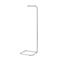 지엔디스플레이 철제 드레스룸행거 원룸 옷방 틈새 보조 폴행거 스탠드옷걸이, 3) 스탠드옷걸이 46-6 흑색