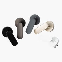 에이팩 방문손잡이 AFL-1101 - 5color (문짝두께 50mm까지 호환), 차콜그레이+장볼트추가