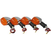 일본직발송 10. [아스라] 가와사키 유형 자전거 방향 지시등 일반 바리오스 에스토레야 W400 W650 등 황색, ONE SIZE, One Color