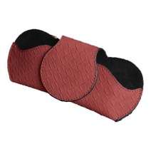 자동차 인테리어 안경 클립 자동 선 바이저 선글라스 홀더 미니 쿠퍼 원 JCW F54 F55 F56 F57 F60 R50 R52 R53 R55 R56 R57, Red