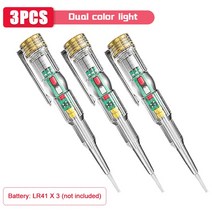 전기기사 LED 고휘도 컬러 라이트 테스트 펜 가정용 유도 제로 라인 파이어 브레이크 포인트 검사, 03 test pen