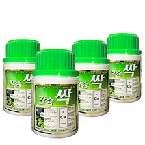 칼슘싹200ml 4병 코리아아그로 칼슘 영양제 비료 화분 화초 모두싹 혼용 가능 킬레이트 칼슘 복합비료 배추 고추 전용, 칼슘싹200ml (4병), 4개