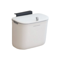 달팽이리빙 푸벨드마망 주방 걸이형 휴지통 음식물쓰레기통 7L, 흰색, 1개